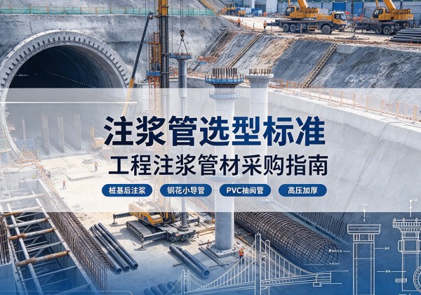 仁布注浆管选型标准